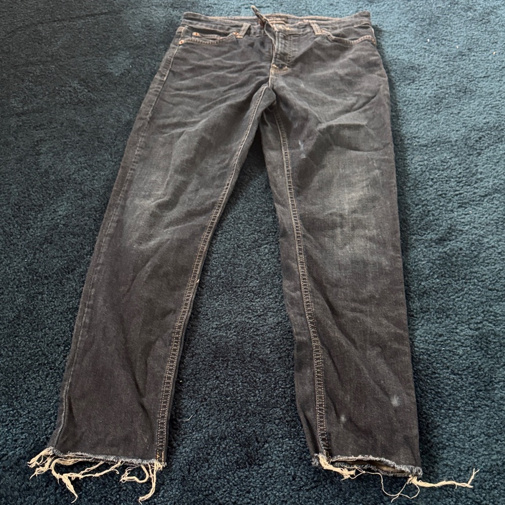 Lucky Brand Women’s Dark Blue Straight Jeans